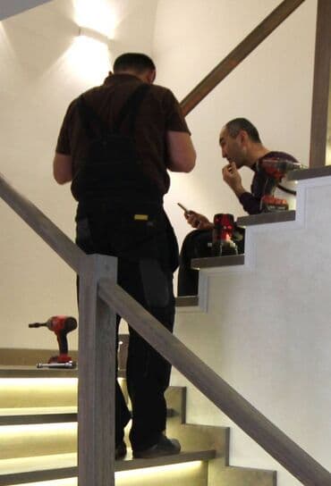 Лестницы и комплектующие на заказ: Много лет занимаюсь монтажом лестницами. Делаю стеклянные, кованные и — 2