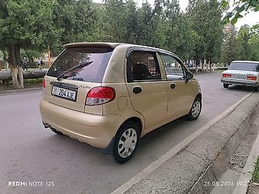 б у машины: Daewoo Matiz: 2026 г., 0.8 л, Механика, Бензин, Хэтчбэк — 2