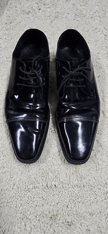 Мужские туфли, 40, ABC, Б/у, цвет - Черный, Самовывоз