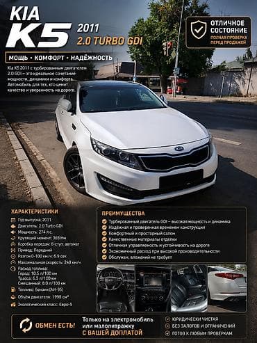 киа к5 2015 цена: Kia K5: 2011 г., 2 л, Автомат, Бензин, Седан — 1