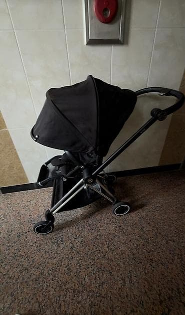 Коляски: Коляска CYBEX Mios (линейка Platinum), Black. Эң сонун абалда — 1