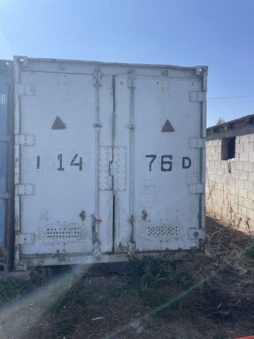контейнеры город ош: Металлический контейнер/рефрижераторный кузов без холодильного — 5