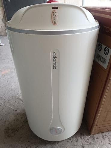 Отопительные приборы: Накопительный водонагреватель Объем бака: 80 л, Atlantic, Электрический, Регулятор температуры, Б/у — 1