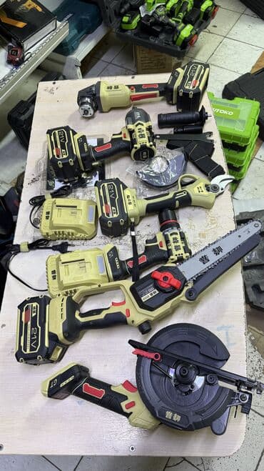 генератор трехфазный: Набор 4в1 инструмент SHUTOKO Набор аккумуляторный электроинструмент — 2