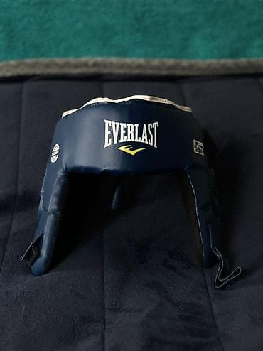 Боксерский шлем Everlast (синий) - Защита головы для бокса и