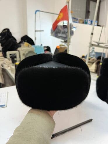 Норковая шапка ушанка по оптовым ценам новое поступление сезона at lalafo.kg Норковая шапка ушанка по оптовым ценам новое поступление сезона