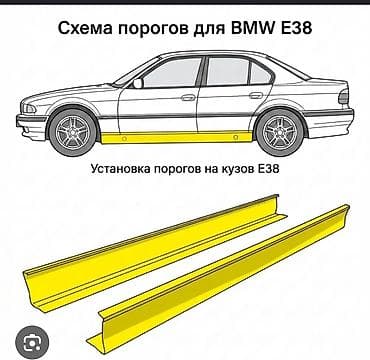 мтз экспорт: Продаю пороги от бмв е38 оригинал
Made in germany в хорошем состоянии — 4