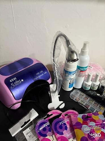 Набор для маникюра/педикюра и наращивания ногтей — профессиональные