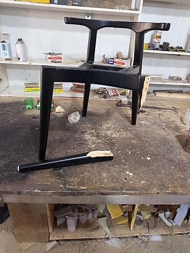 Ремонт, реставрация мебели: Садовый стул — 4