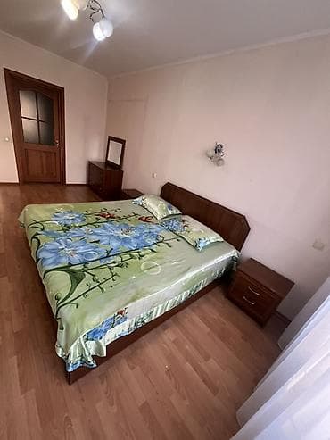 Башка эмеректер: Уктоочу бөлмө гарнитуру, Эки кишилик керебет, МДФ, түсү - Күрөң — 7