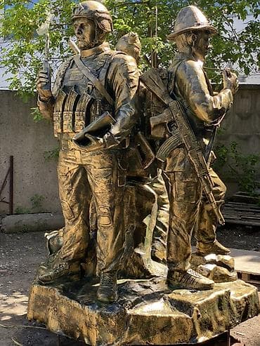 Искусство и коллекционирование: Скульптурные композиции на военную тематику — авторская мастерская. - — 9