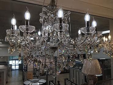 Люстры: Люстра подвесная CRL HOLLYWOOD SP12 CHROME - Тип: хрустальная — 1