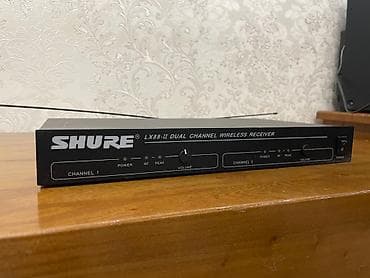 kzzi k75: SHURE LX88-II с двумя микрофонами Это двухканальная беспроводная — 1
