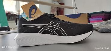 lining оригинал: Мужские кроссовки, 46, 47, Asics, Новый, цвет - Черный, Самовывоз — 2