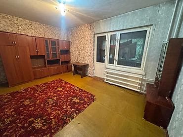 58: 1 комната, 34 м², Аламедин-1 мкр 105 серия, 1 этаж, Старый ремонт — 4