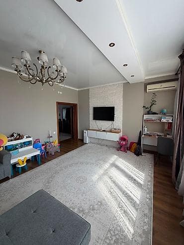 osh flat: 2 комнаты, 78 м², Южная Магистраль Элитка, 3 этаж, Евроремонт — 1