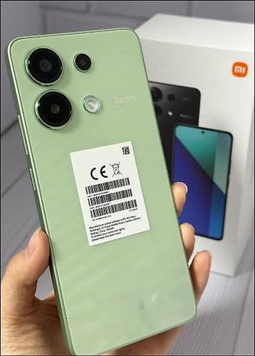 Redmi, Redmi Note 13, Б/у, 256 ГБ, цвет - Зеленый, 2 SIM at lalafo.kg Redmi, Redmi Note 13, Б/у, 256 ГБ, цвет - Зеленый, 2 SIM