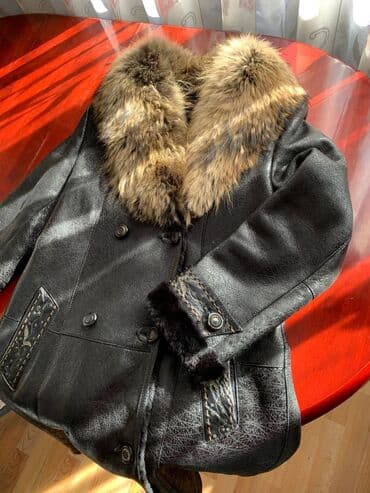 дешево дубленка: Дубленка, Классическая модель, Турция, По колено, 2XL — 1