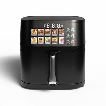 Техника жана электроника: Аэрогриль (Air Fryer) с электронным управлением и программами — 2