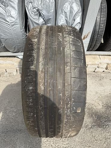 1: Шины 285 / 40 / R 22, Лето, Б/у, 1 шт, Легковые, Чехия, Continental — 1