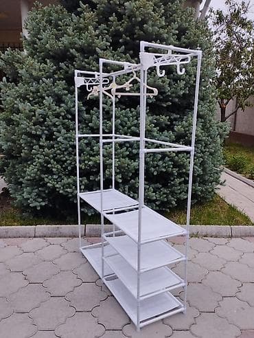 шкаф купе б: Полка для вещей и одежды, Пластик — 4