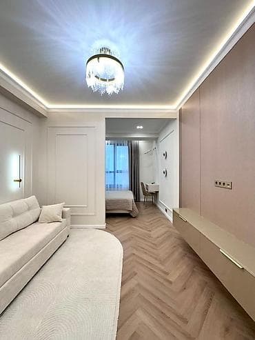 шопоков эко сити: 1 комната, 46 м², Элитка, 13 этаж, Дизайнерский ремонт — 1
