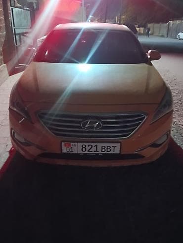 авто дом: Hyundai Sonata: 2015 г., 2 л, Автомат, Газ, Седан — 1