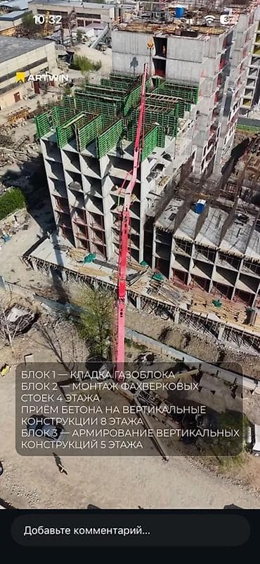 азия мол дом: Строится, Элитка, 2 комнаты, 79 м² — 9