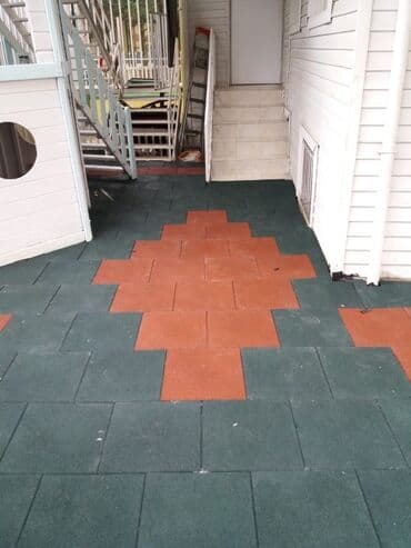 Резиновая плитка для уличных и внутренних покрытий - Тип: модульные