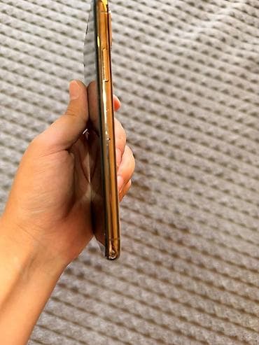 it takes: IPhone X, Б/у, Золотой, 73 % — 2
