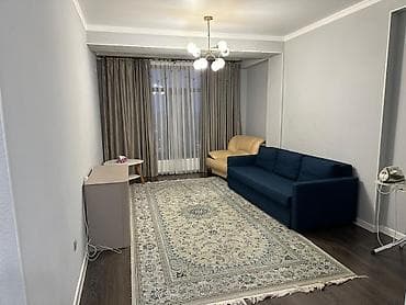 Квартиры: 2 комнаты, 55 м², Асанбай мкр Элитка, 11 этаж, Евроремонт — 7