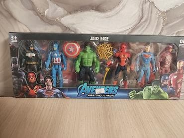blade blade: Набор фигурок супергероев Avengers/Justice League, 6 шт. Состав — 1