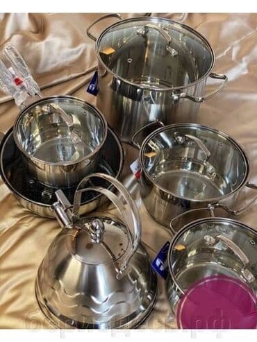 овоши: Посуда набор от премиального бренда vikalina 6 в 1 по Складским ценам — 7