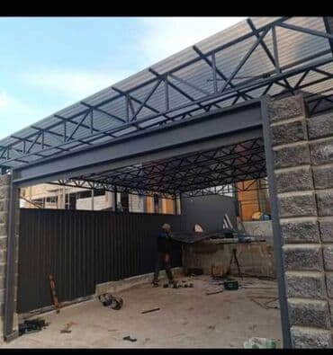 двухкомнатный дом: Сварка | Навесы — 26