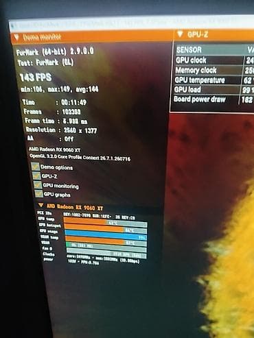 arctic leopard: Видеокарта для ПК, Б/у, AMD, Radeon RX, 16 ГБ — 3