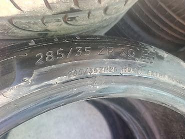 двухсотка 200: Шины 285 / 35 / R 20, Лето, Б/у, Пара, Легковые, Франция, Michelin — 2