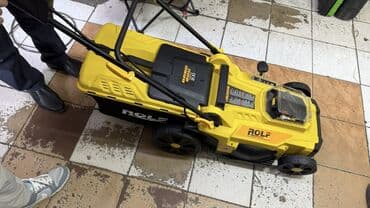 газонокосилка электрическая ручная: Газонокосилка, Новый, Электрическая, 1400 Вт, 2-х тактный двигатель, Самовывоз, Бесплатная доставка, Платная доставка — 2