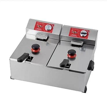 Двухсекционная электрическая фритюрница Bimar Silversinox - Две