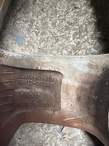 vossen diska: Колеса в сборе 215 / 55 / R 17, Лето, Б/у, 1 шт, Легковые, Литые, отверстий - 5 — 10