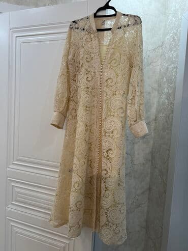 Вечернее платье, Длинная модель, С рукавами, M