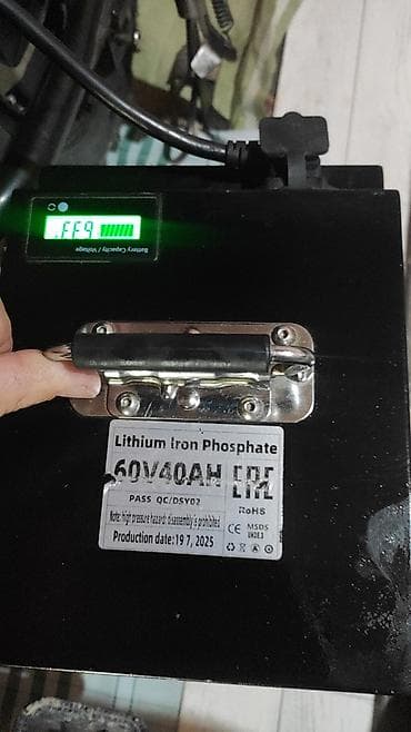 защита на батарею: Фасфат Литий-железо аккумулятор 60V 40Ah DISY - Тип: Lithium Battery — 3