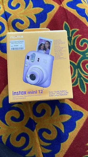 Фотоаппараттар: Fujifilm Instax mini 12 — мгновенная камера, цвет Lilac Purple — 1
