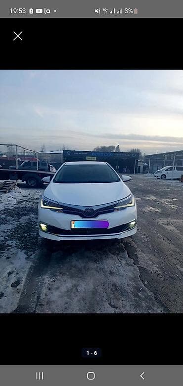 Унаа: Toyota Corolla: 2019 г., 1.8 л, Автомат, Бензин, Седан — 5