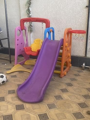 Детские качели, Подвесные Для улицы, Пластик, Новый — 1