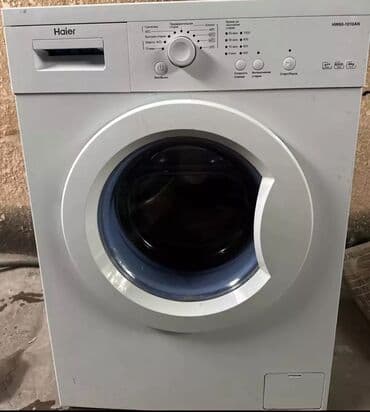 требуется мини швейный цех: Кир жуучу машина Haier, Автомат, 6 кг чейин — 1