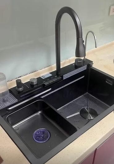 мойки кухонные: Кухонная мойка с интеллектуальной панелью и многофункциональным — 1