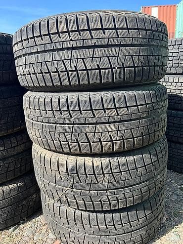 Шины 215 / 50 / R 17, Зима, Б/у, Комплект, Легковые, Япония, Yokohama