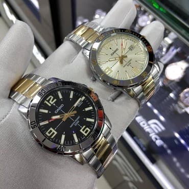 часы новые почти: Casio ! Модель - mtp-vd01 ___ Функции : дата, подсветка стрелок; — 1