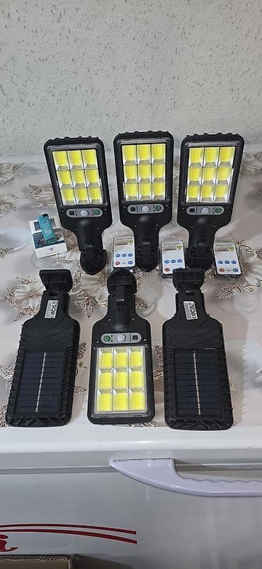 лампа с пультом: Солнечные уличные светильники с пультом ДУ - Панель на солнечной — 2