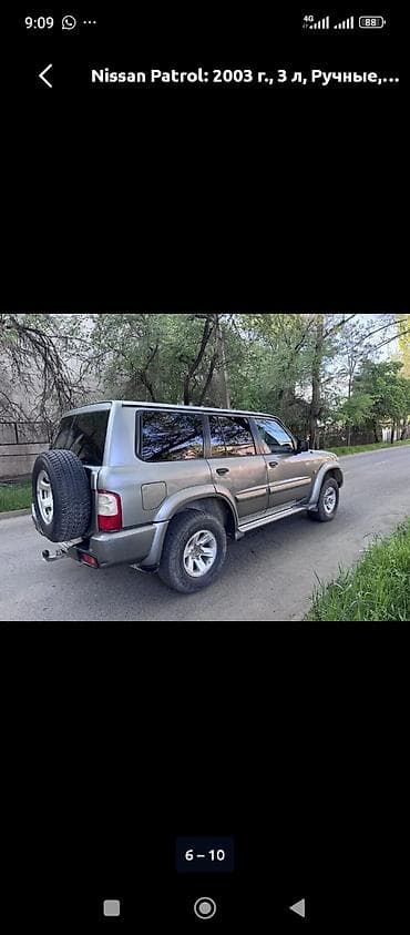 nisan patrol: Nissan Patrol: 2003 г., 3 л, Механика, Дизель, Внедорожник — 5